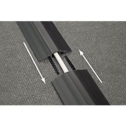 D-Line Kabelgoot Linkable Zwart 83 mm