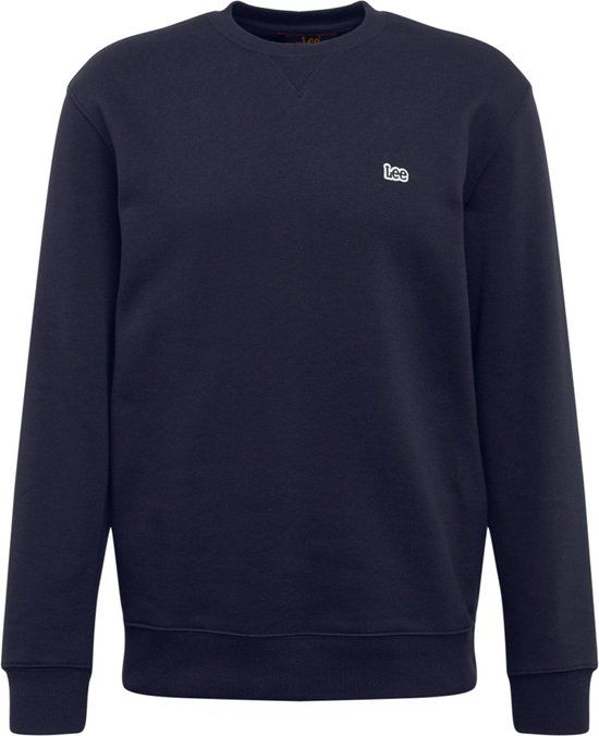 Lee Plain Crew Sweatshirt - Heren - Navy - Maat M - Katoen