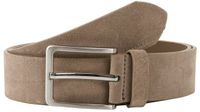 Tom Tailor TTGEORGE suède riem met vierkante gesp - Maat 80 - taupe uni