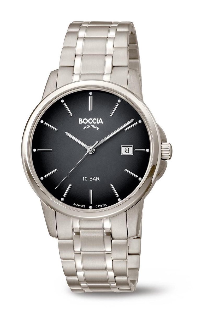 Boccia Titanium 3633.07 Heren Horloge 40 mm