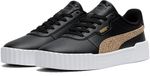 PUMA Carina 3.0 Topcat Dames Sneakers - PUMA Black-Toasted Almond