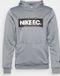 Nike FC HOODY DRI-FIT Heren L Grijs Polyester