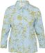 s.Oliver Elastische jersey blouse met 3/4 mouwen lichtblauw