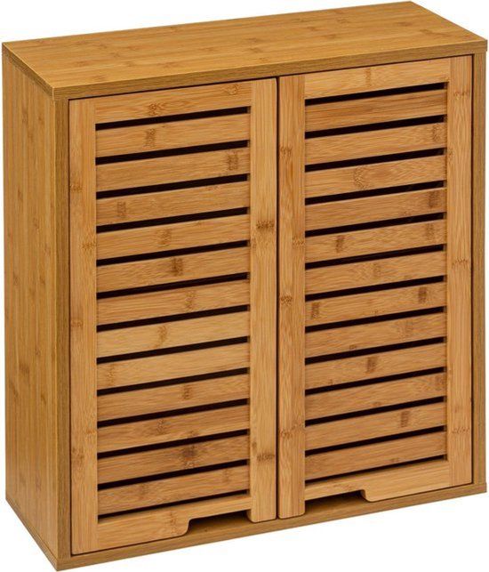 Merkloos 5Five® Sicela Wand Badkamerkast Hangend 52x59x20 cm - Bruin
