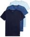 Ralph Lauren Accessoires 714830304 Manches Courtes Sous-vêtement 3 Unités Bleu M Homme