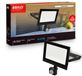 Briloner Varo - LED Schijnwerper - buitenlamp met bewegingssensor - wandlamp voor buiten - IP65 - neutraal wit licht - buitenverlichting - floodlight - 50W