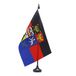 AZ FLAG Tafelvlag Oost-Friesland 21x14 cm Polyester 100D Plastic Voet
