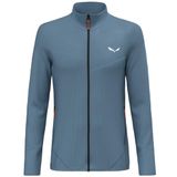 Salewa Puez Waffle Hyb Pl Fleece Blauw M Man