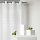 HomeMaison.com HM69807642 Geborduurd Organza Gordijn Polyester 140 x 240 cm Wit
