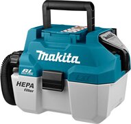 Makita DVC750LZX1 wit, blauw