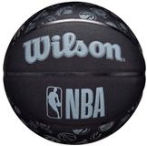 Wilson NBA All Team Basketbal - Maat 7 - Zwart/Grijs - Rubber