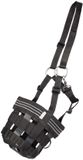 Pagony Reflective Graasmasker - Maat: Pony - Zwart - Polyamide