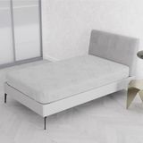 Stretch MB HOME ITALY Stretch matrasbeschermer, bamboe, Frans bed, 120 x 200 cm