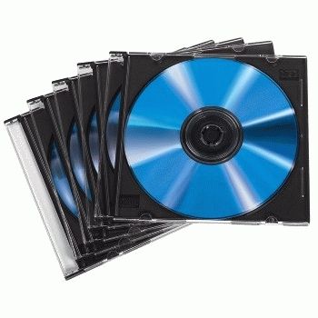 Hama CD Slim Jewel Case - 50 stuks - Transparant