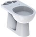Geberit Toilet sur pied Renova Avec bride Fond creux 357x390x665mm Blanc