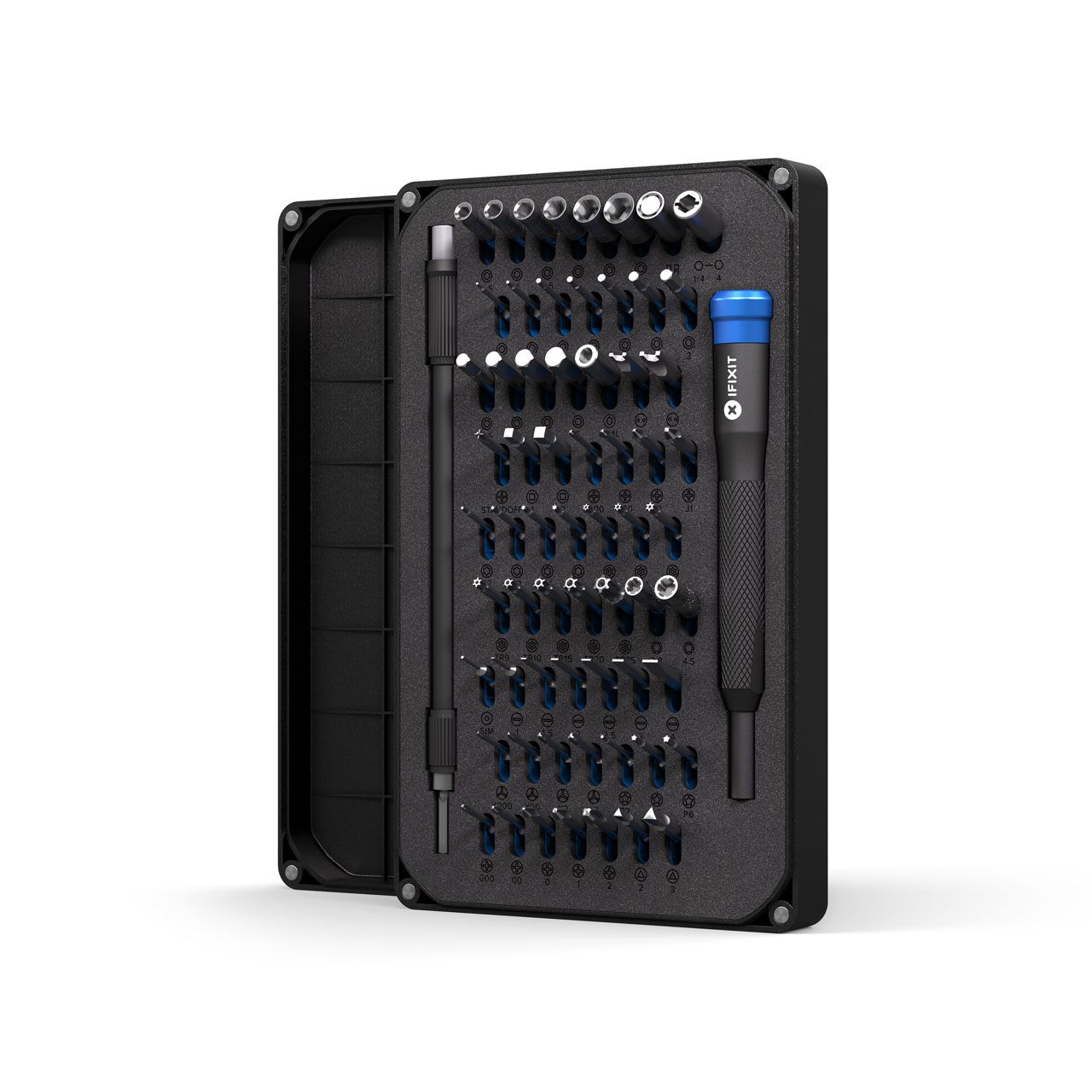 iFixit EU145299 - Schroevendraaierbits - 64-delig - Staal