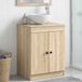 Maison Exclusive Armoire de salle de bain Exclusive, en bois imitation chêne Sonoma, dimensions 54 x 41 x 70 cm