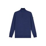 Malelions trui fijn gebreid donkerblauw