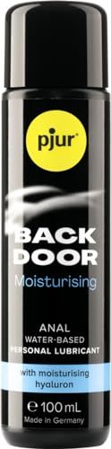 pjur BACK DOOR Moisturising - Anaalgel op waterbasis voor intensieve seks & toys - lang glijvermogen door hyaluron (100ml)