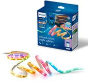 Philips Smart Lighting RGBICWW LED strip - 10m - Gekleurd en instelbaar wit licht - Muzieksynchronisatie - WiZ app
