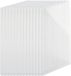 Relaxdays Dubbelwandige polycarbonaatplaten - transparant - 6 mm - 14 stuks