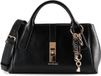 GUESS Brooke High Society Satchel Black zwart