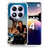 Cokitec Xiaomi Redmi Note 14 Pro 5G Muziek Johnny Hallyday Moto Versterkte hoes