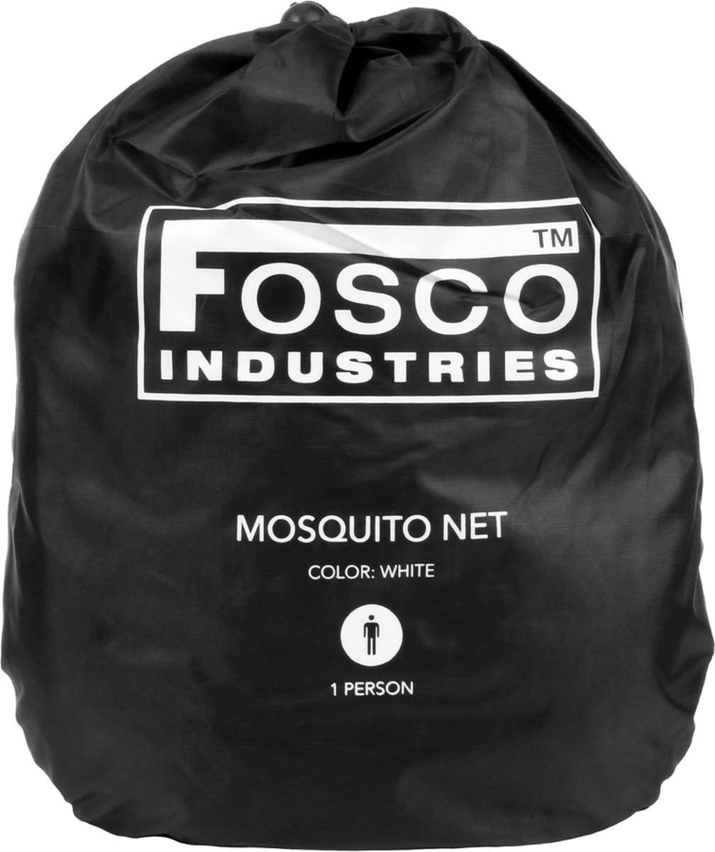 Fosco Muskietennet 1-persoons - wit