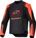 Alpinestars T-Stunt Air Motorfiets textieljas Zwart/neonrood S