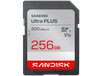 Sandisk Sdxc Ultra Plus 256gb Uhs-i-v10- U1- C10 200mb/s-Hd 256 Gb