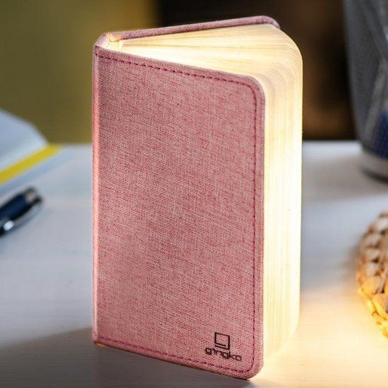 Gingko Mini Smart Booklight - LED - Roze - Oplaadbaar