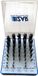 Tivoly Izar Spiraal boorset - 36 stuks - 4-20mm - Geschikt voor Aluminium, Beton, Gips, Glas, Kunststof, Hout, Metaal, Steen