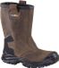 U-power Werklaarzen Alaska S3 Gevoerd Bruin Composiet Neus Wol Canvas PU/TPU Rubber Polyurethaan Textiel 43