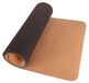 Tapis de yoga liège - Tapis de Pilates - Antidérapant - 60,5 x 180 cm - Noir