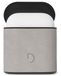Decoded Aircase Leren AirPods Hoes Grijs