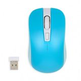 iBox LORIINI RF Sans fil Optique 1600 DPI Ambidextre Souris Bleu/Blanc
