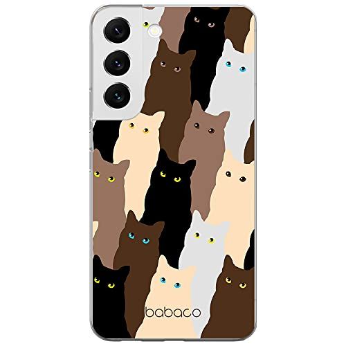ERT GROUP Mobiele Telefoonhoesje voor Samsung S22 - Babaco Cats 001 - TPU