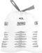ZWART BLACK+DECKER Vuilniszakken met trekkoord, 40 l, 20 stuks, wit