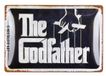 Nostalgic Art The Godfather Logo Metalen Wandbord 20 x 30 cm