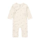Noppies baby katoenen gebloemd boxpak - ecru