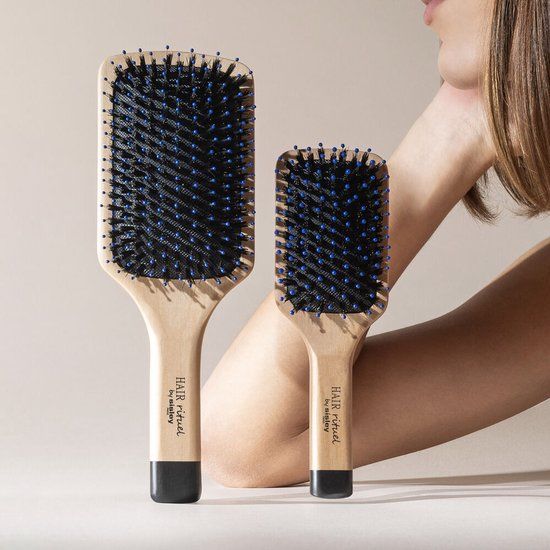 Sisley La Brosse De Poche Brillance & Douceur Paddle haarborstel Hout
