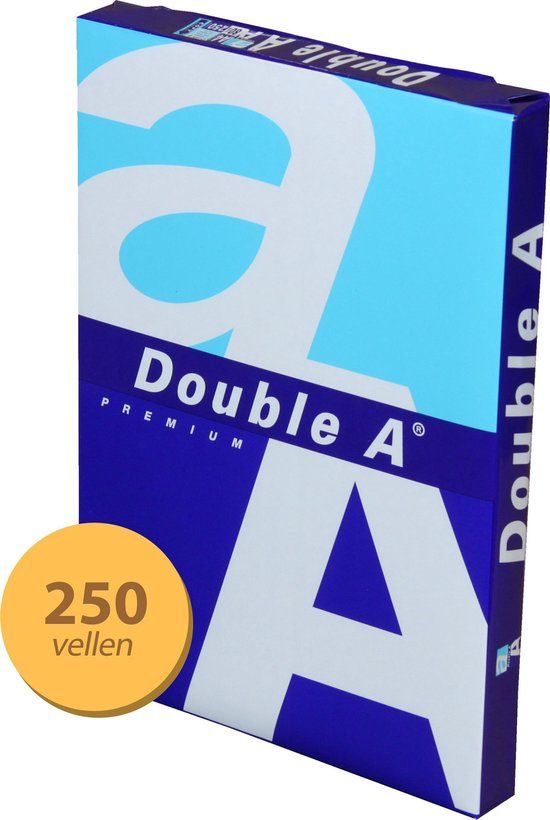 Double A Premium printpapier A4 80g - 250 vel
