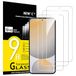NEW'C 3 Stuks, Screen Protector voor Samsung Galaxy S24 FE 5G Gehard Glass Schermbeschermer - Luchtbelvrij - Ultrabestendig (0,33 mm HD Ultra transparant) 9H hardheid glas