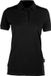 HRM Bol Women's Heavy Polo met korte mouwen Black - 3XL