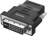 Hama DVI-D (Male) to HDMI (Female) Adapter - 4K - Black