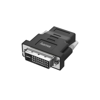 Hama DVI-D (Male) to HDMI (Female) Adapter - 4K - Black