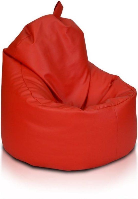 Viking Choice Zitzak fauteuil rood - Kunstleer - Met rugleuning