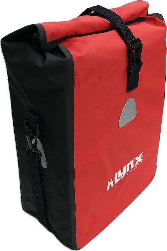 Lynx Tarpaulin Fietstas - 21 Liter - Rood