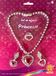 Rubie's Prinsessensieradenset, accessoires voor carnaval, kinderen, 156632