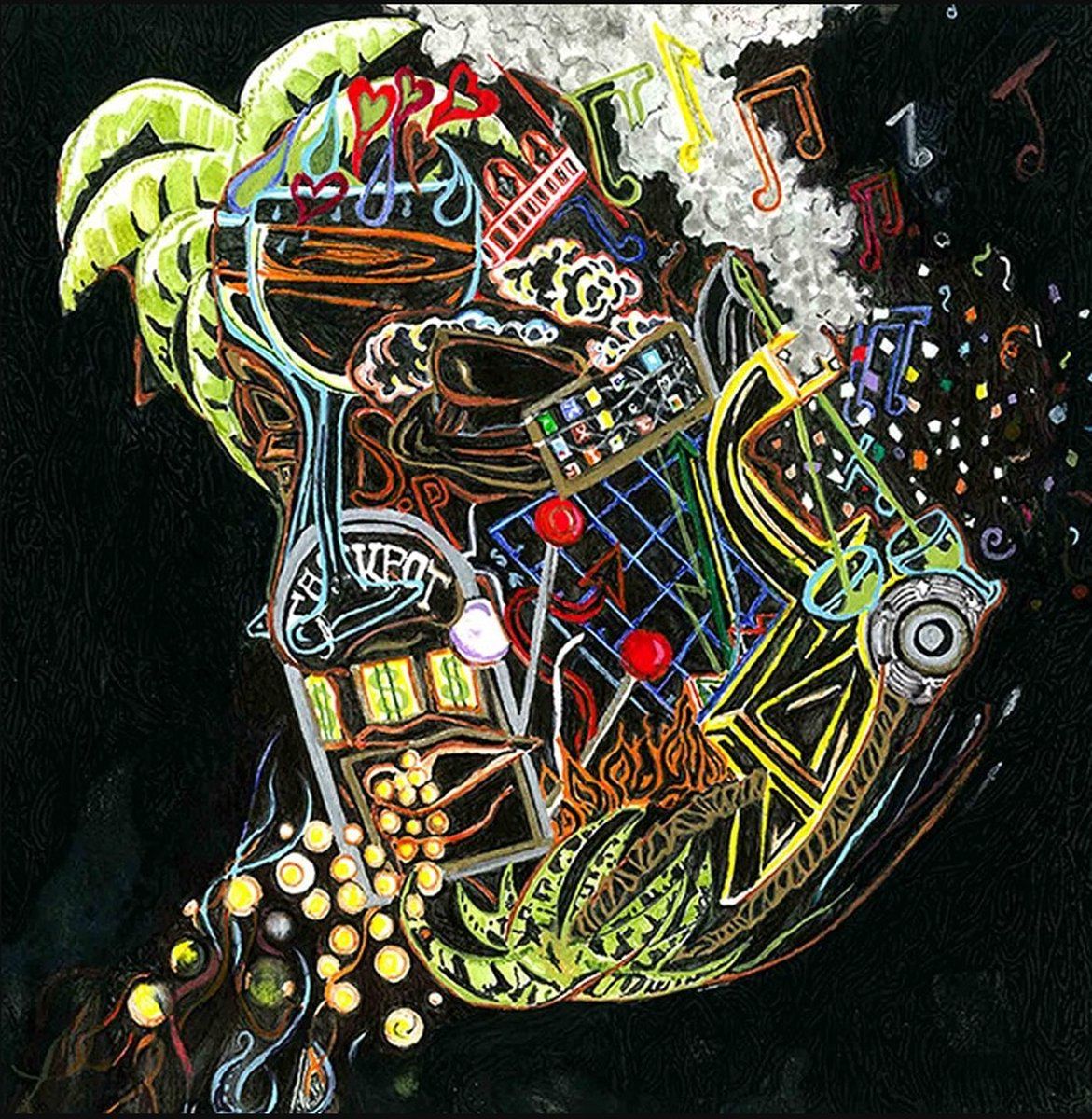 Konkurrent Dick Stusso - S.P. (LP) (Coloured Vinyl)